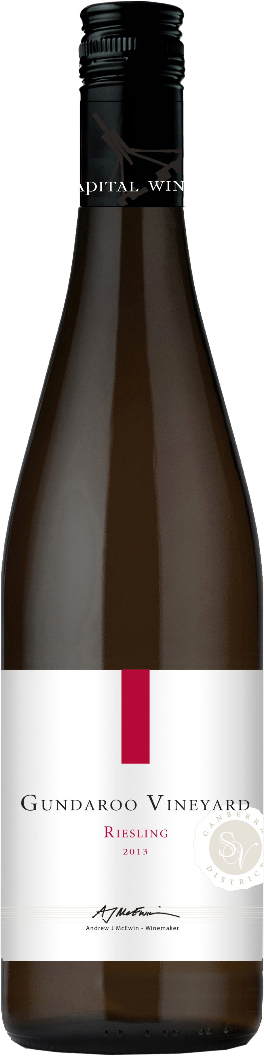 Capital Wines Gundaroo Vineyard Canberra District Riesling